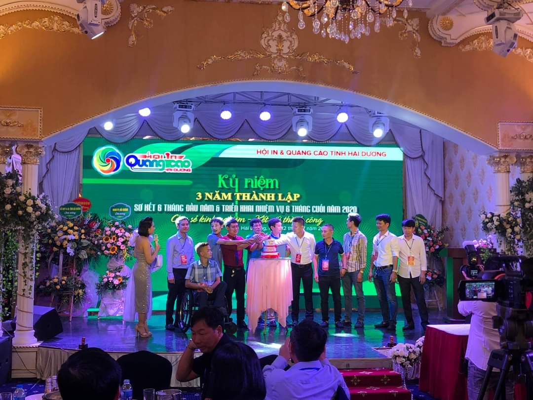 kỉ niệm 3 năm thành lập hội quảng cáo Hài Dương