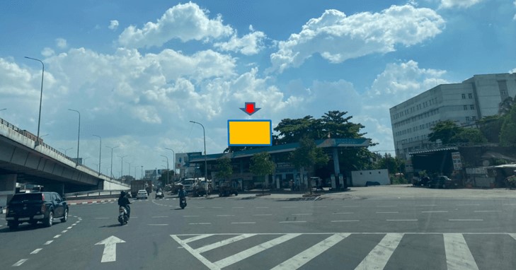 quảng cáo trạm xăng