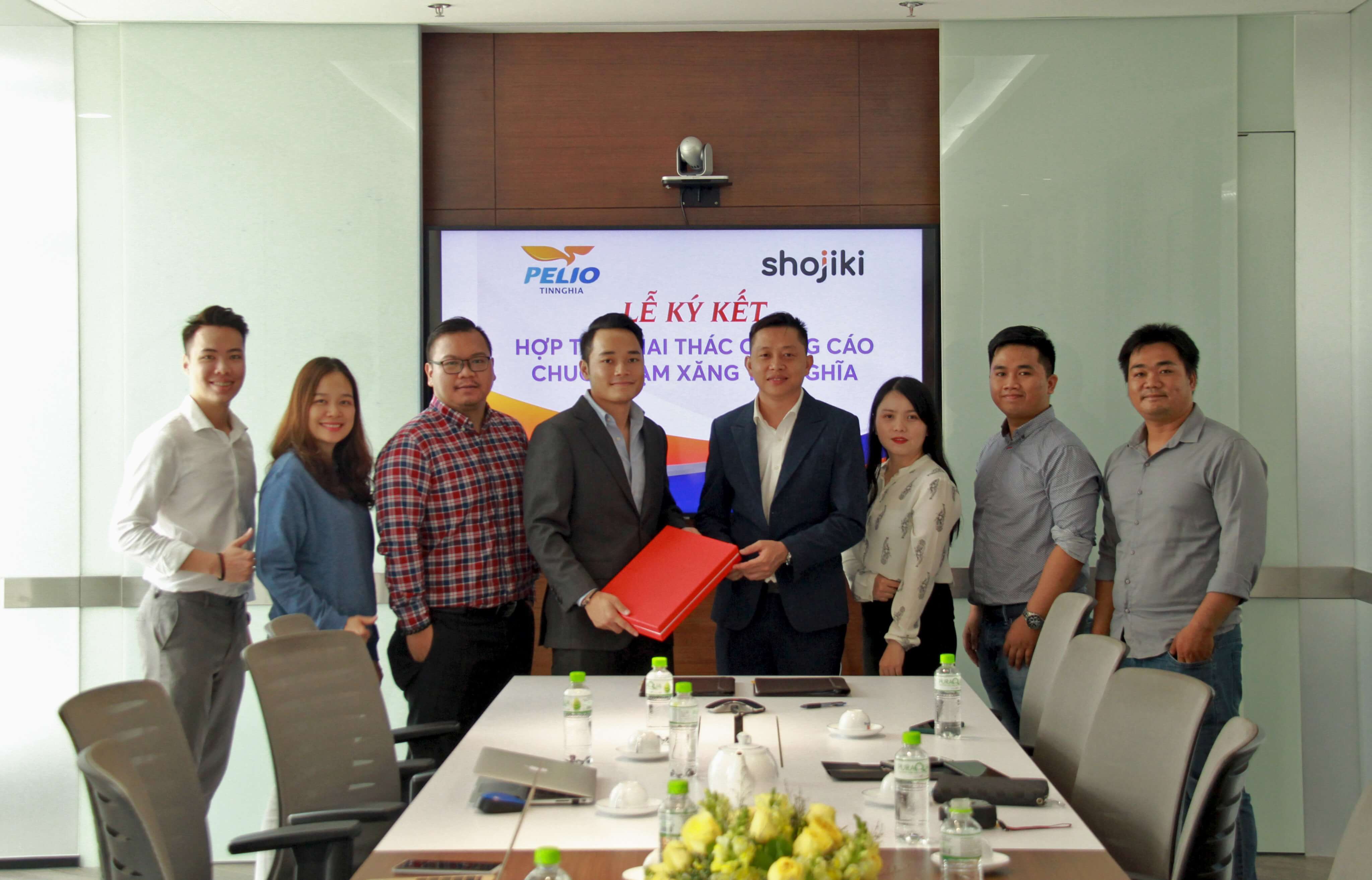 Shojiki ký kết hợp tác với Pelio Tín Nghĩa