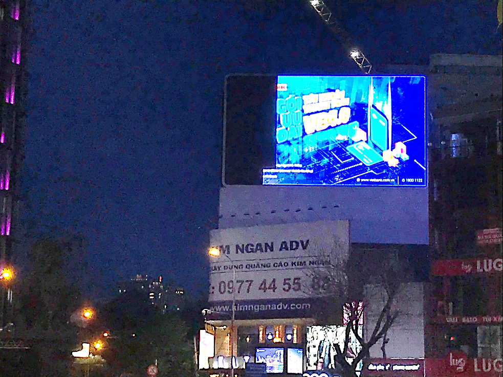 Màn hình LED ngoài trời bị hư hỏng